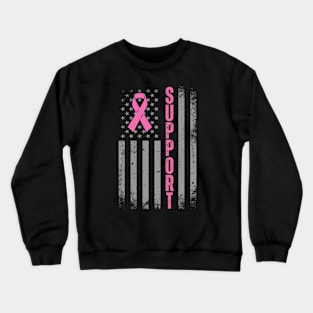 Support - Breast cancer awareness Crewneck Sweatshirt